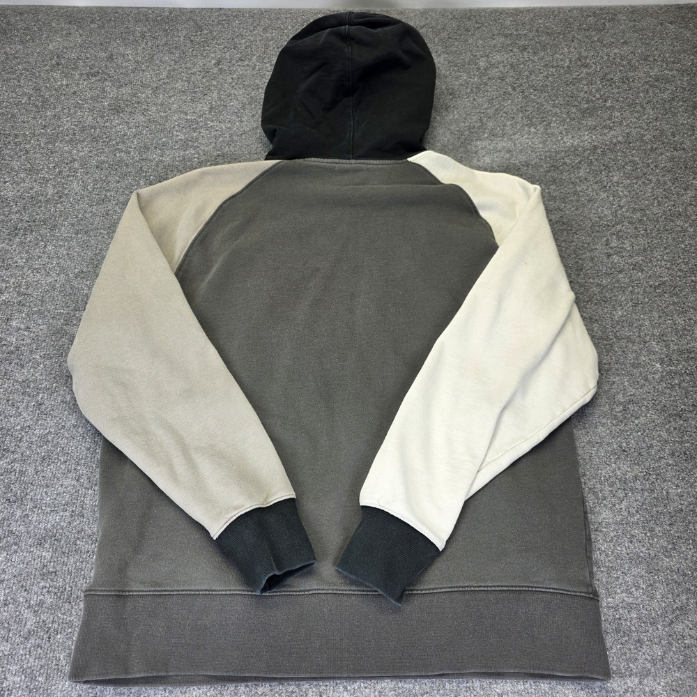 Teddy Fresh Colorblock Hoodie Adult XL Gray Heavyweight Pullover Sweatshirt - Picture 4 of 4